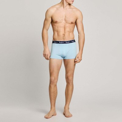 Lot De 3 Boxers Élastiques En Coton PEPE JEANS
