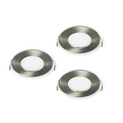 Lot de 18 spots à encastrer salle de bains en Acier, EXTRAFLAT XS INSPIRE