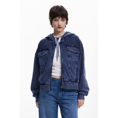 Desigual - Sweat-shirt imprimé denim DESIGUAL