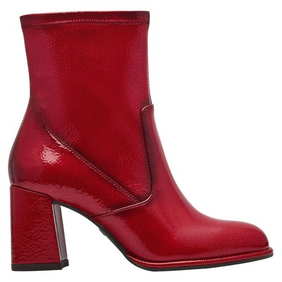 Bottines rouges femme La Redoute