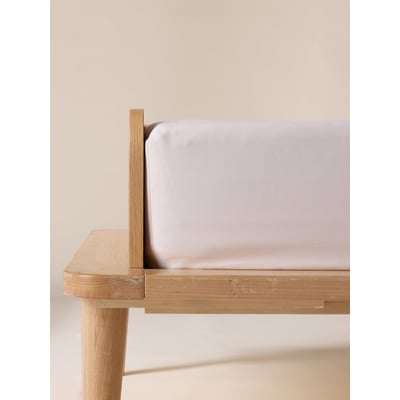 Drap-housse satin de coton uni CYRILLUS