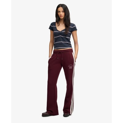 Jogging Athletic Essentials à Rayures Évasé SUPERDRY
