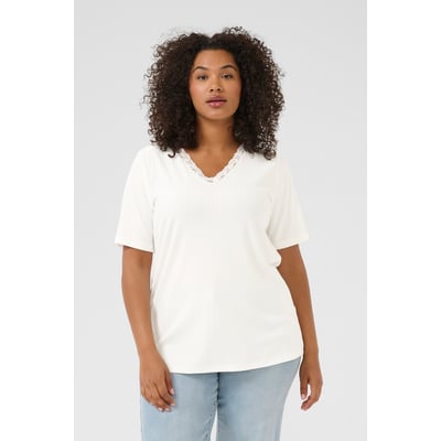 Short sleeved blouse KAFFE CURVE