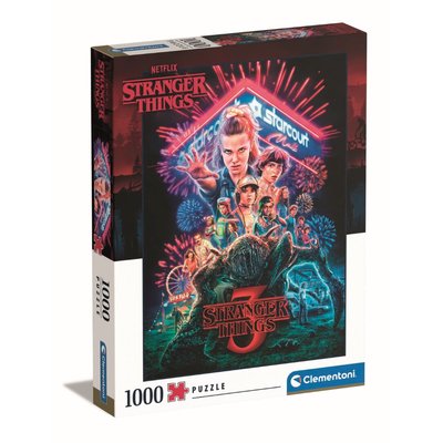 Stranger Things - 1000 pièces CLEMENTONI