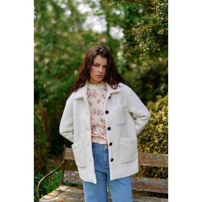 Manteau boutonné court NITA LA PETITE ETOILE