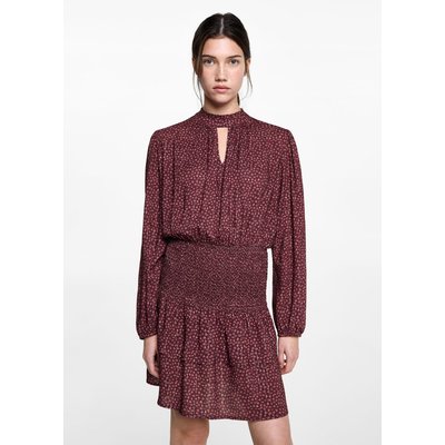 Robe imprimée Fil textile MANGO TEEN