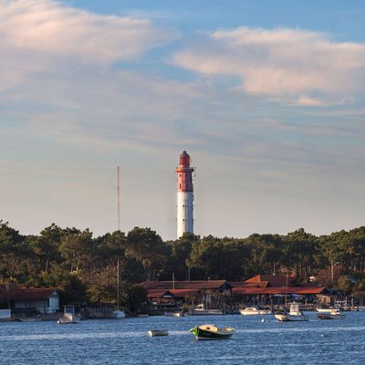 Tableau Sur Toile Phare Bassin Arcachon MER CEANOTHE