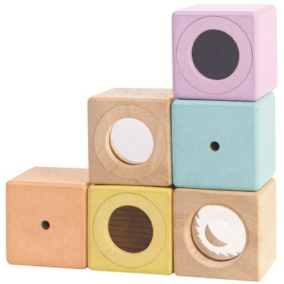 Blocs sensoriels pastel PLAN TOYS