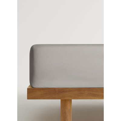 Drap-housse percale de coton lit 135/140 cm MANGO HOME