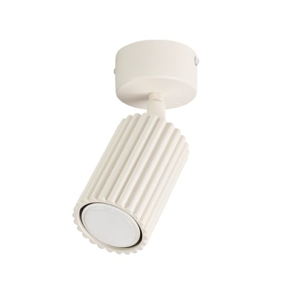 Plafonnier Aluminium Beige GU10 1 KARBON EDEN