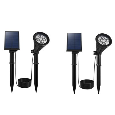 Lot de 2 spots solaires SPIKY AWAY W34 LUMISKY