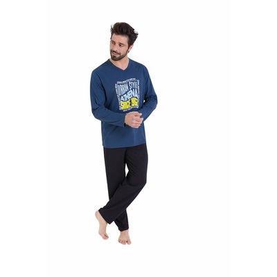 Lange pyjama met print ATHENA