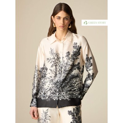 Chemise en satin fantaisie OLTRE
