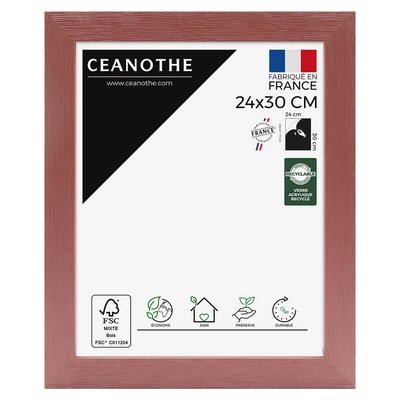 Cadre Photo 40x50 Cm Bois Reconstitué Fsc TUTTI FRUTTI CEANOTHE