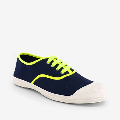 Tennis Lacet Femme en coton BINEON BENSIMON