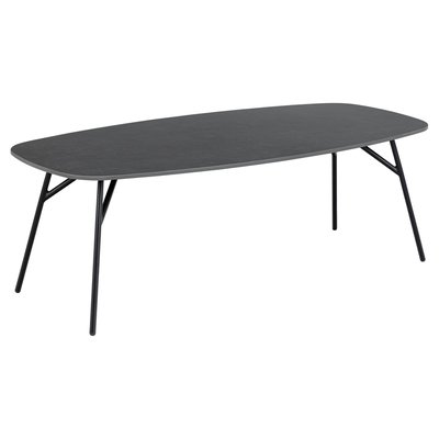 Table basse allongée bois et métal HALDOR TOILINUX