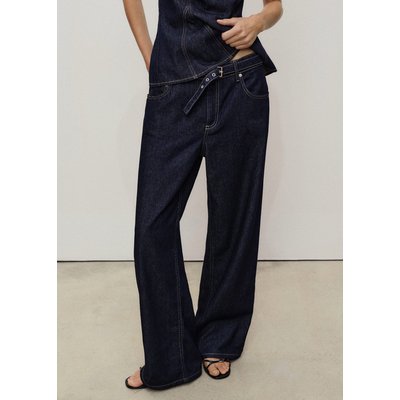 Jean droit ceinture MANGO