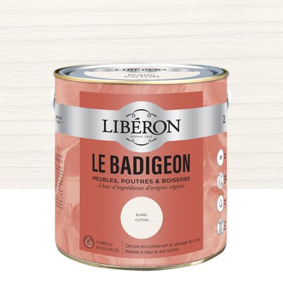 Bois intérieur Lasure meubles, poutres et boiserie Mat, Les blancs LIBERON