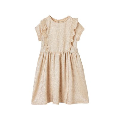 Robe de fête en tissu lamé fantaisie VERTBAUDET