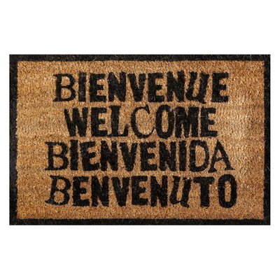 Paillasson Welcome - 60 x 40 cm - Bienvenue ATMOSPHERA