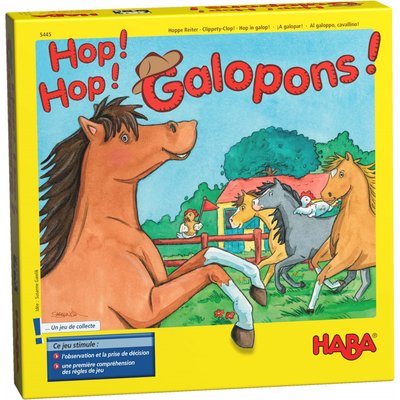 Jeu Hop ! Hop ! Galopons ! HABA