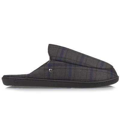 Chaussons Mules imprimé à carreaux ISOTONER