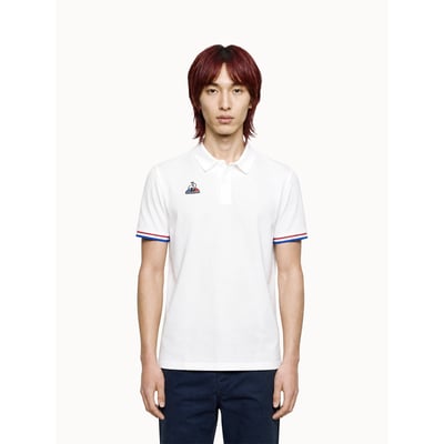 Polo avec détails tricolores Teamsport LE COQ SPORTIF