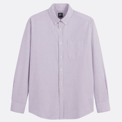 Chemise Oxford droite rayée, Signature GILLES LA REDOUTE COLLECTIONS