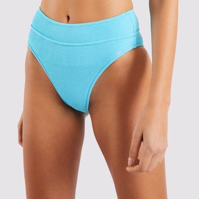 Bas de maillot taille haute Manha - SCRUNCHY BANANA MOON