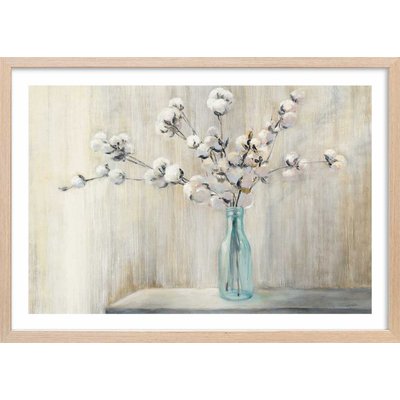 Affiche Bouquet et fleurs de coton HEXOA