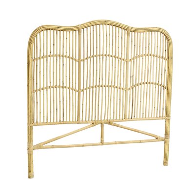 Tête de lit en rotin naturel Sommier 140 cm AUBRY GASPARD