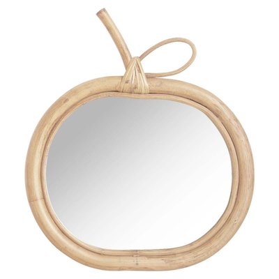 Miroir en rotin Pomme AUBRY GASPARD