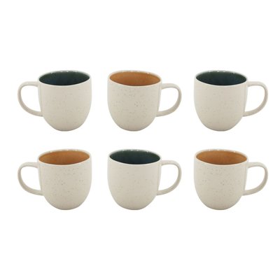 Lot de 6 mugs, CORALIA ARD TIME