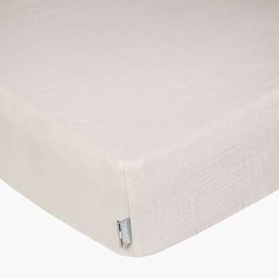 Drap housse uni en gaze de coton JEANNE SEVIRA KIDS