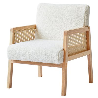 Fauteuil de salon en cannage, BORGO NORDLYS
