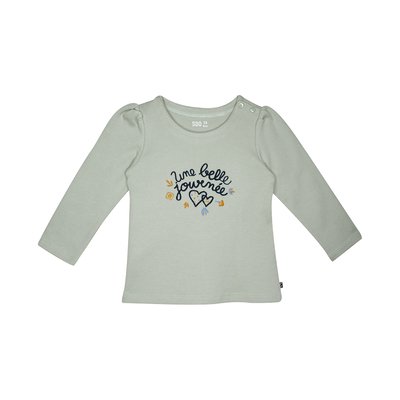 Tee shirt jessica interlock manches longues enfant SUCRE D'ORGE
