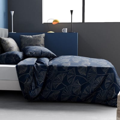 Housse de couette 100% coton 57 fils + 2 taies d’oreiller DECORATIE