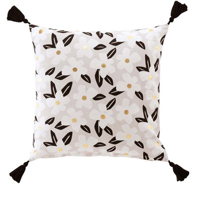 Coussin Darcy fleur or DOUCEUR D'INTÉRIEUR