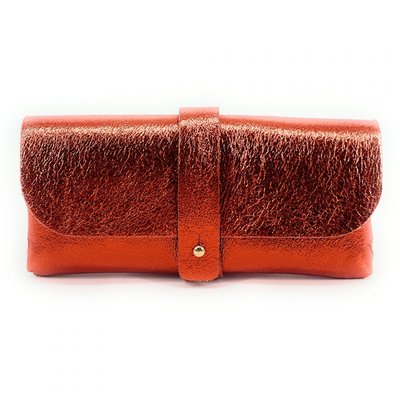 Pochette étui à lunettes en cuir irisé LUMOS OH MY BAG