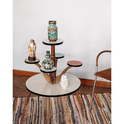 Table d'appoint en formica Hanna N°247 - Bon état DEBONGOUT