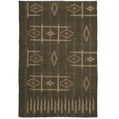 Tapis coton tissé à la main motif MADAM STOLTZ