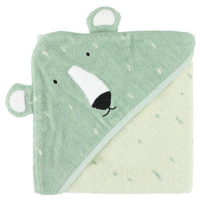 Cape de bain bébé Mr. Polar Bear - 75 x 75 cm - Trixie TRIXIE