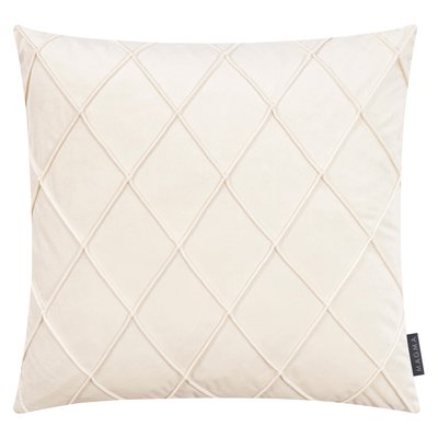 Housses de coussin velours relief pli cousu-Lot de 2 NOBLESS MAGMA HEIMTEX