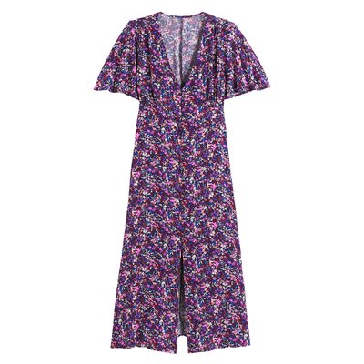 Платье длинное, Signature, с цветочным принтом LA REDOUTE COLLECTIONS