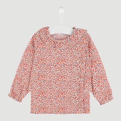 Blouse imprimée à manches longues certifiée Oekotex BOUT'CHOU