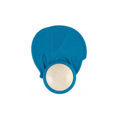 Hochet Elephant - Frid0+ bleu LITTLE BIG THING