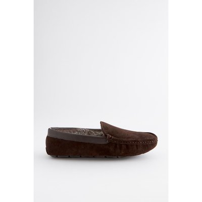 Mocassins luxueux en daim à enfiler NEXT