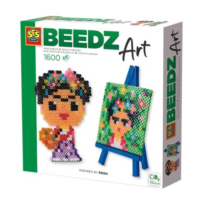 Brinquedo "Missangas mini artista Frida Kahlo", SES SES