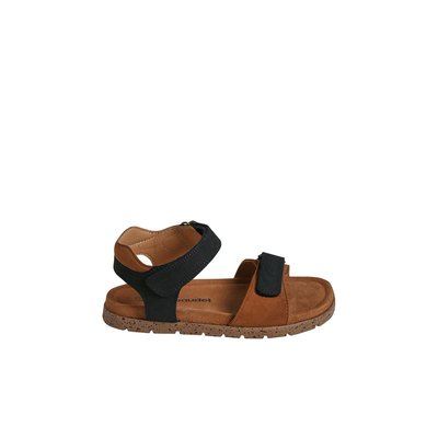 Sandales scratchées cuir enfant VERTBAUDET