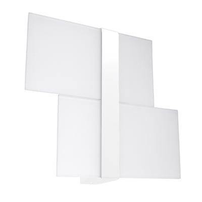 Applique Acier Blanc G9 2 Massimo EDEN